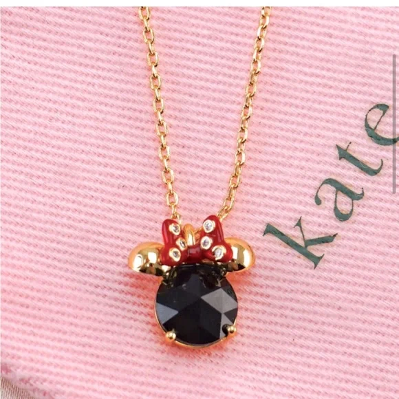 kate spade Jewelry Kate Spade X Disney Minnie Pendant Necklace